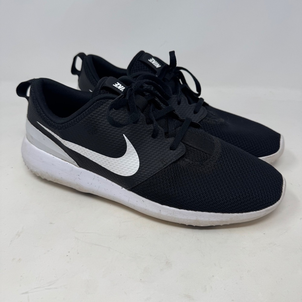 Nike Roshe G Mens Golf Shoes Black White AA1837-001 Spikeless Size‎ 11